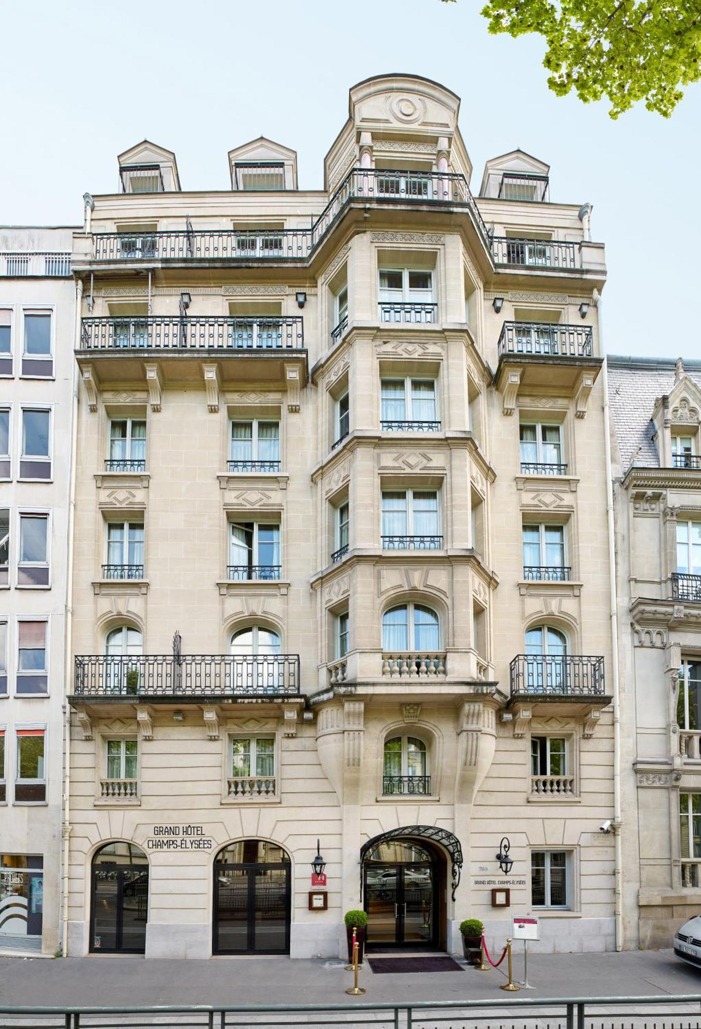 Grand Hotel Champs-Elysees Parijs Buitenkant foto