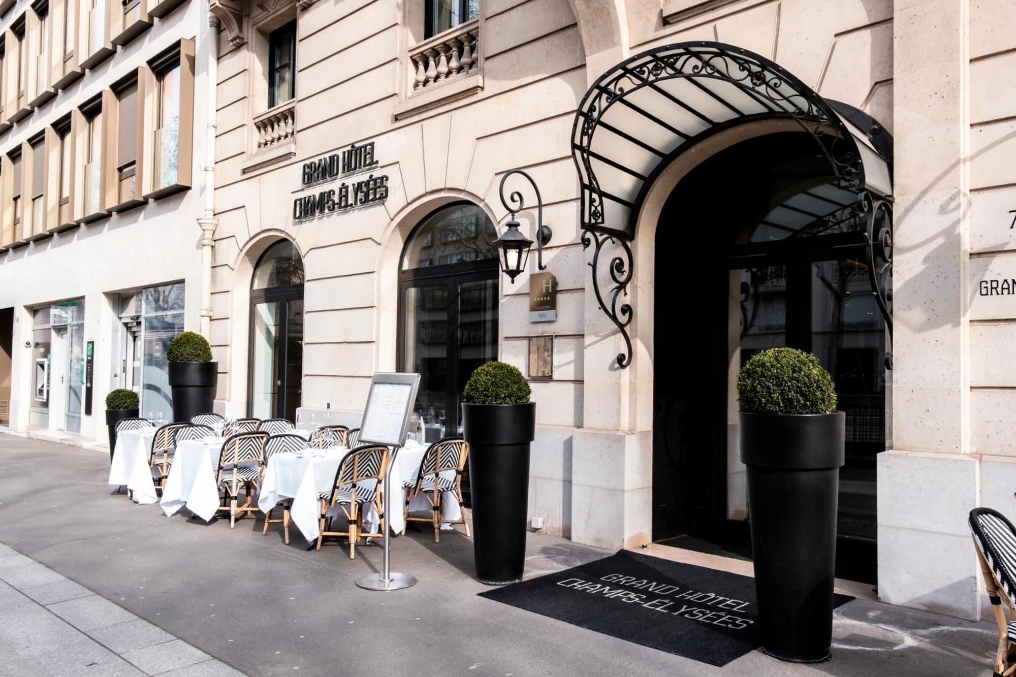 Grand Hotel Champs-Elysees Parijs Buitenkant foto
